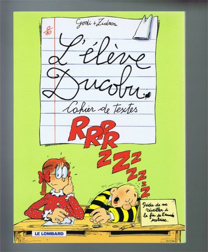 Eleve ducobu zidrou godi - l'eleve, /