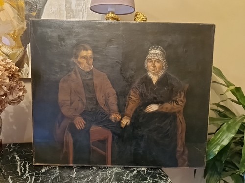 Peinture ancienne - peinture,