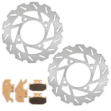 2x Disques frein Plaquettes Avant pr Suzuki LTF 400 King Quad 08 09 10 LTA 400 F