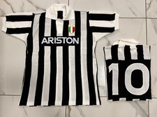 Maillot Juve Ariston 1984/85 Michael Platini N°10 Football Acrylique Vintage