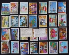 lot 30 vignettes 1974 ROBIN DES BOIS Walt Disney Colle Pritt No Panini