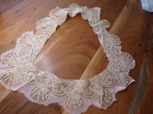 Antique linen embroidered - linen,