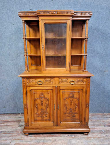 Beau buffet deux corps ancien - buffet,