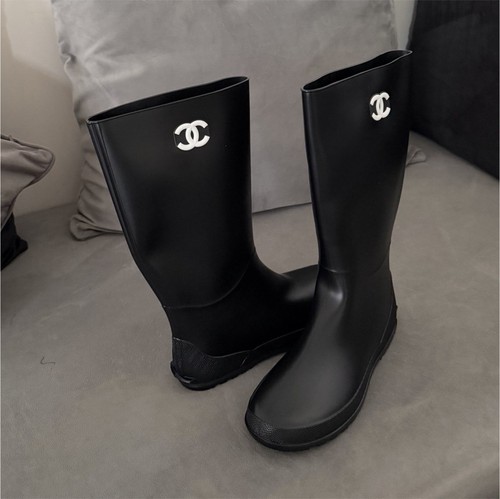 Chanel bottes pluie - bottes,