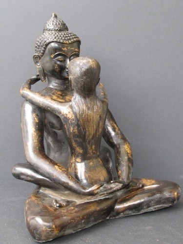 Bronze tantrique samantabhadra - bronze,