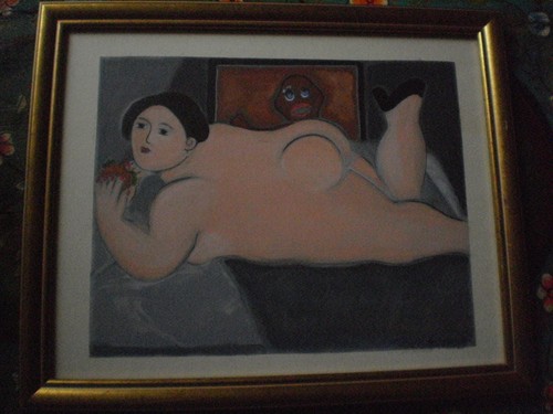 Botero peinture - ",