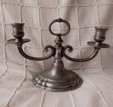 Chandelier 2 Branches Étain Du Grand Duc 95%