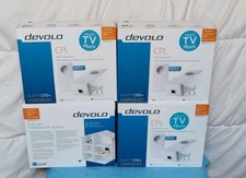CPL DEVOLO 1200 DLAN, 2 PRISES ET 2 FICHES JR45 NEUF COMPATIBLE AVEC TOUTES BOX 