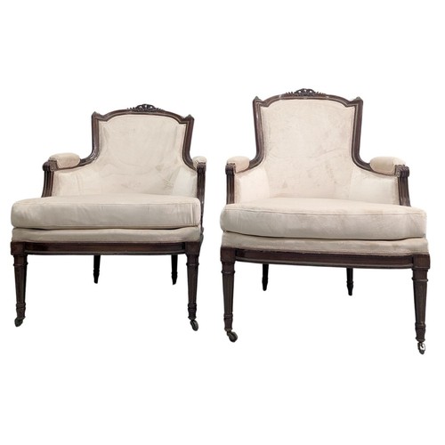 Fauteuils style louis - louis, xvi