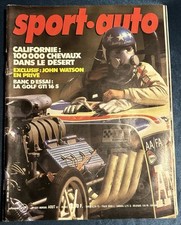 SPORT AUTO SportAuto 235 Août 1981 John Watson Dragster VW Golf GTI 16s F1