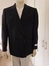 REDUIT - - - Veste homme noire pure laine/soie neuve Fariani taille 40R PRIX CONSEILLÉ 265€