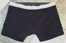 Men's CARER 3XL  Black Incontinence Leak Proof Washable Pouched Brief Underwear