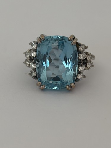7751 bague vintage gris - bague,