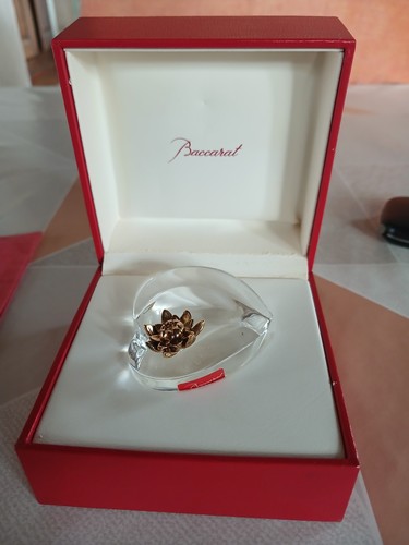 Coeur cristal baccarat avec - coeur, en