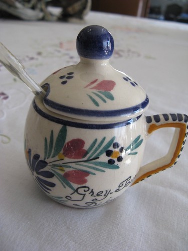 Pot moutarde - à,