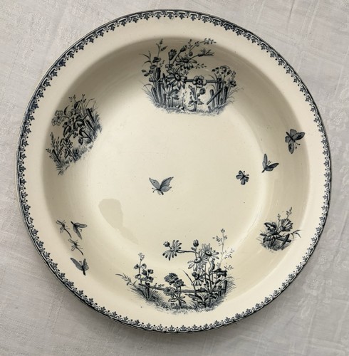 Sarreguemines faience round - sarreguemines,