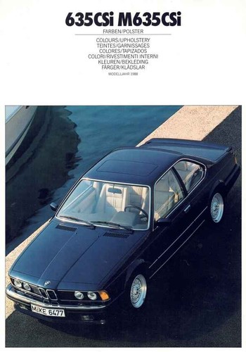 Catalogue brochure bmw - bmw, csi