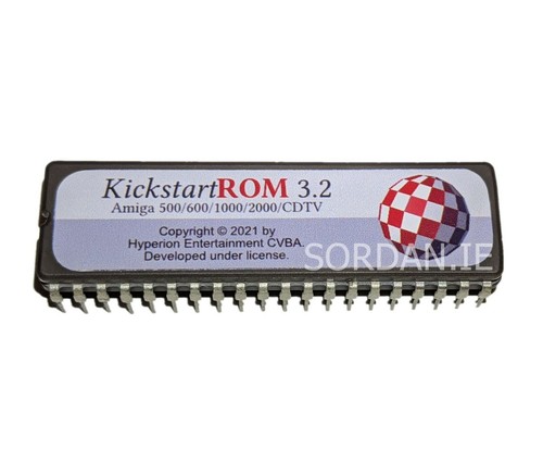 Autocollant arrondi amiga - autocollant,