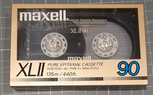 Maxell xlii cassette audio - maxell,