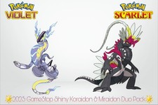?2025 GameStop Both Shiny Koraidon & Miraidon Event |Pokemon Scarlet & Violet?