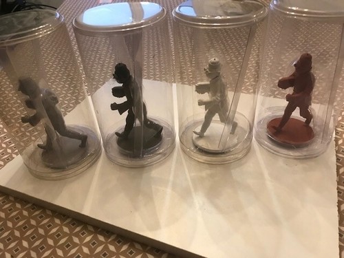 Lot figurines monochrome - lot, 4