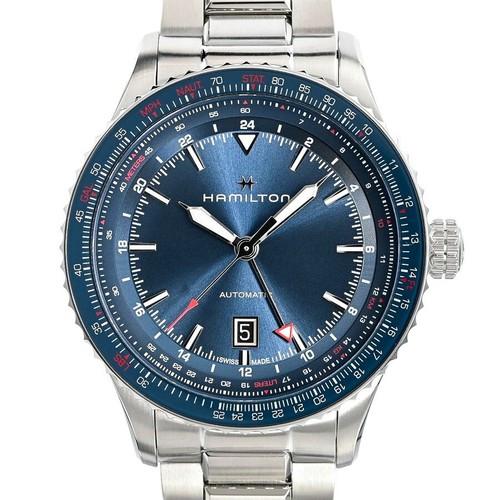 Hamilton khaki aviation gmt - hamilton,