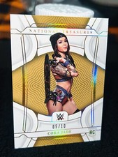 2022 Panini Chronicles WWE CORA JADE National Treasures Holo Gold rookie /10 NXT
