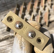 Lot de 14 Fermeture Clapet Serrure Meuble a Tiroir Métier Quincaillerie Ancien