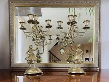 Paire de candélabres Bougeoir