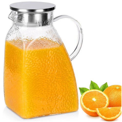 Carafe verre couvercle - carafe,