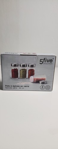 Set glass spices - set, 3