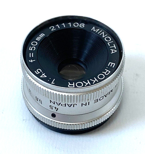 Objectif minolta rokkor - objectif,