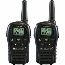 2 talkies-walkies midland lxt500 sans chargeur ni piles, petits et...