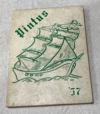 1957 Pintus- Veedersburg-Van Buren School Yearbook- Veedersburg, Indiana