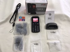Logic SR3G Senior GSM Dual Sim Phone- Large Numerals, SOS Button NEW