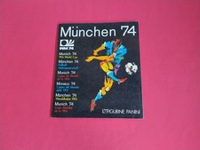NOTHING WRITTEN PANINI MUNCHEN 74 MUNICH World Cup sticker album FULL SET 1974