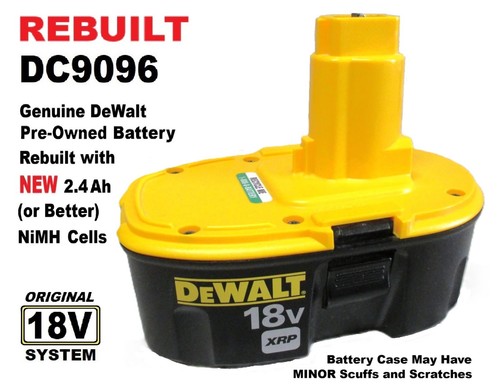 Rebuilt dewalt 18v volt dc9096 - 18v,