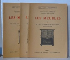 Les meubles Vol. 1: De l'Art antique au style Louis XIV Vol. 2: Du style