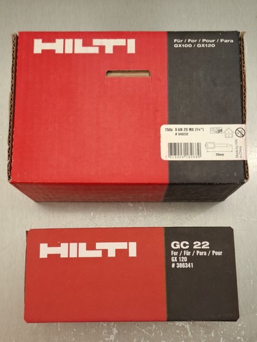 750 clous hilti 20mx - 750,