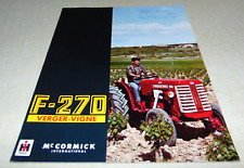 brochure PROSPECTUS tracteur