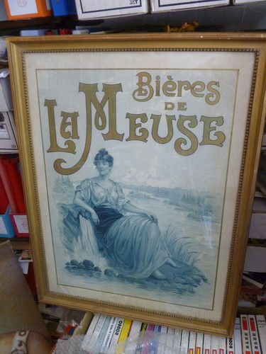 Ancien carton bieres - ,