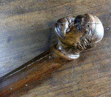 CANNE DE COLLECTION  POMMEAU