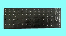 Autocollant clavier Azerty