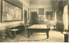 GAMES.BILLIARD.HOUYET.CHATE AU D'ARDENNE.AMERICAN BAR