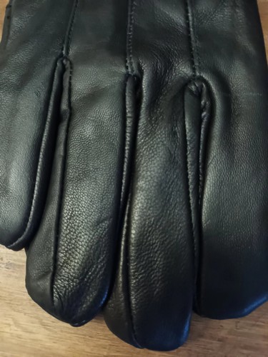 Gants cuir homme - cuir,