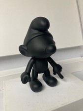 SMURFS / LES SCHTROUMPFS - BLACK - leblon delienne - pop sculpture / art artoyz