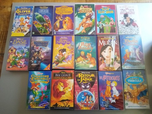 Lot vhs k7 vidéo - lot, de