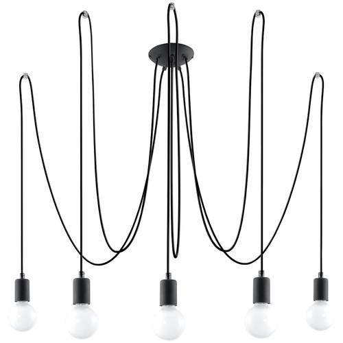 Lustre edison industriel 5 - industriel,