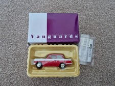 1/43 Corgi Vanguards Triumph Herald Rouge & Blanc Modèle Voiture VA00513 Emballé