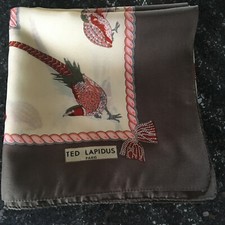 Foulard Carré vintage Ted